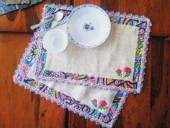Fiesta Jute and Canvas Table Mats