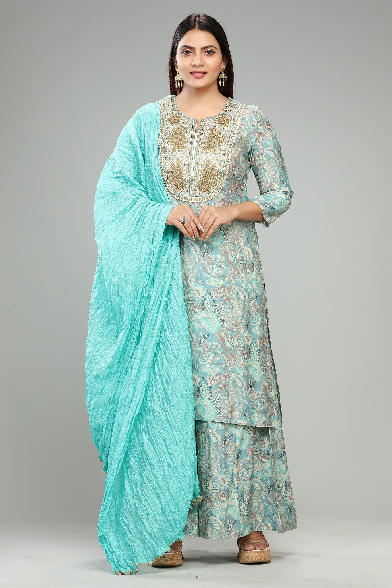 Manya Multicolour  i Jaipuri Cotton Suit Sets