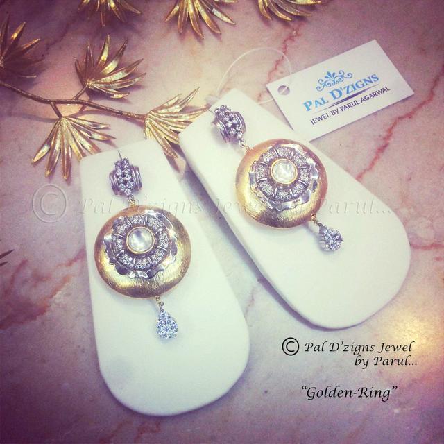 Golden Ring earings