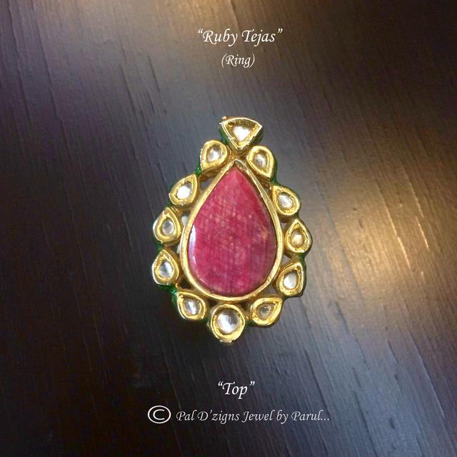 Ruby-Tejas Ring