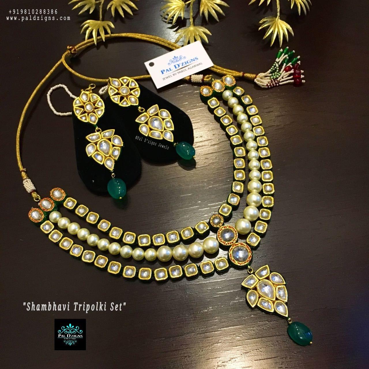 Shambhavi Tripolki Necklace Set