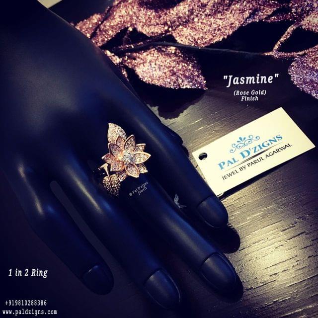 Jasmine Rose Gold Ring