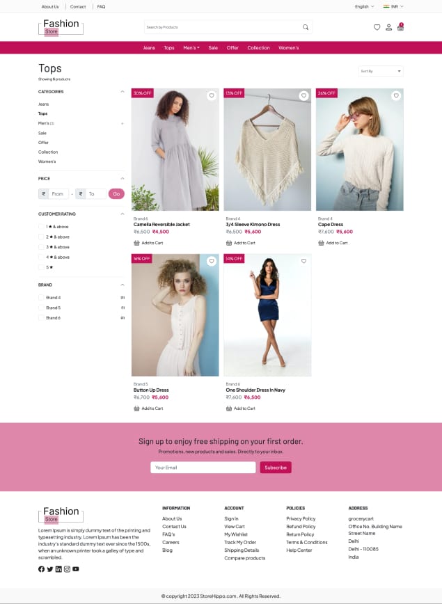 demo-vue-fashion