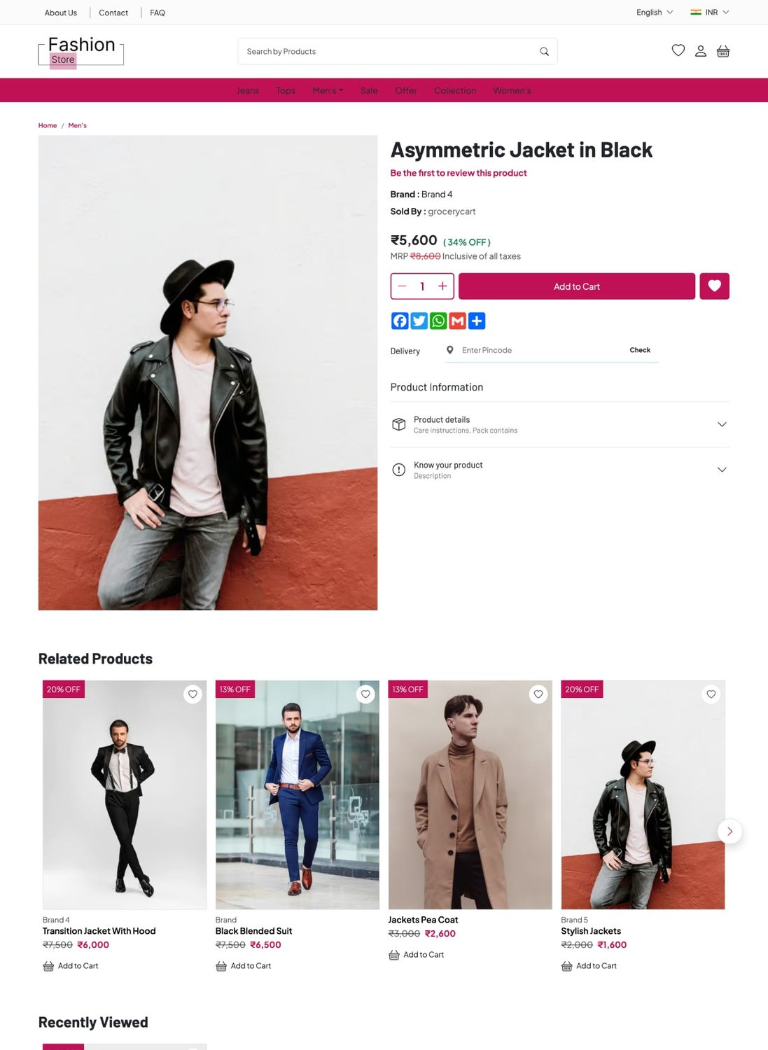 demo-vue-fashion