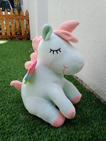 Unicorn With Wings - Green