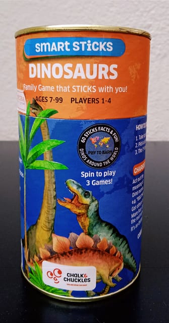 Smart Sticks Dinosaurs, A Super Fun Learning, Family and Travel Game