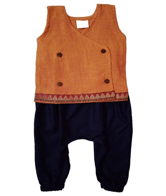 Unisex Infant Jabla Top And Harem Pant Set - Orange