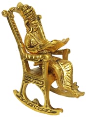 Metal Idol Vidhya Ganesha: Scholar Ganapathi or Vinayaka (12198)