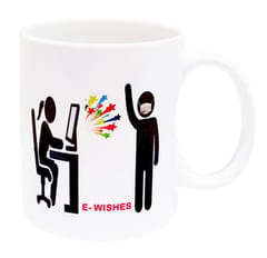 Ceramic Mug E-wishes: Memorable Gift for Birthday, Anniversary (12353)