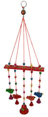 Wall Hanging Wind Chime With Birds & Bells: Soothing sounds For Good Luck & Positive Energy (12464)