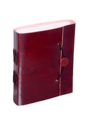 Leather Diary / Journal / Notebook with Naturally Treated Paper for Corporate Gift or Personal Memoir "Royal Scholar" (10511)