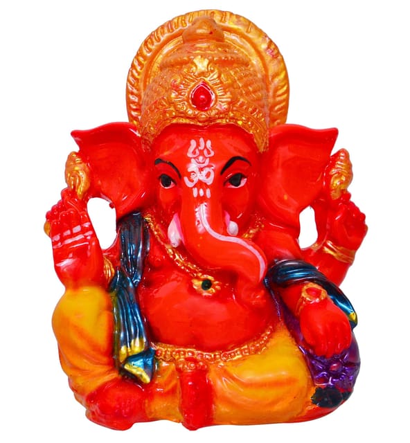 Hindu Religious God Vinayak/Ganesha/Ganpati Statue for Car Dashboard (10677)