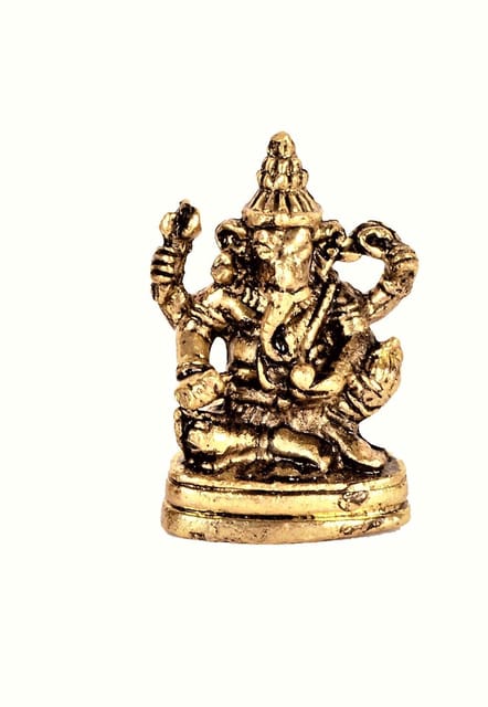 Rare Miniature Statue Siddhi Vinayaka Ganesha: Unique Collectible Gift (11173)