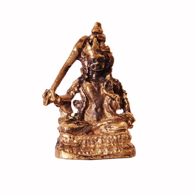 Rare Miniature Statue Gooddess Tara Holding Sword Kwan-Yin Guanyian, Unique Collectible Idol (11395)
