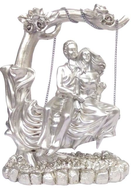 Resin Statue 'Forever Moments': Decorative Showpiece Celebrating Love & Romance (11863)