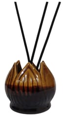 Ceramic Incense Stick Holder Agarbatti Stand: Lotus (12676)