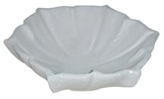 Marble Bowl For Decoration: Use For Floating Candles Petals Small Serving Platter, Unpolished (12470C)