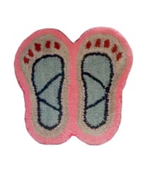Foot Print Door Mat Light brown color (dmt03a)