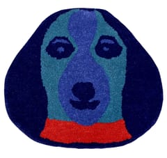 Door Mat Dog Shape: Thick, Soft, Non-skid Floor Carpet Rug 10749a