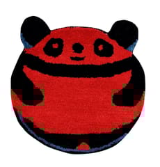 Door Mat Kung Fu Panda Shape: Thick, Soft, Non-skid Floor Carpet Rug 10750