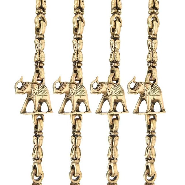 Brass Chain Set of 4 for Swings, Jhula Jhoola Chains