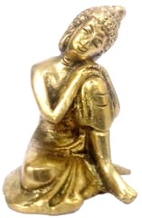 Brass Idol Resting Buddha (11947)