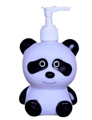 Liquid Soap Dispenser: Made of Light-Weight Plastic and Shaped Like Cartoon Panda for Children's Bathroom (10332)