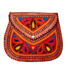 Leather sling purse for women/Girl (10310)