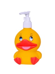 Liquid Soap Dispenser: Made of Light-Weight Plastic and Shaped Like Cartoon Tweety for Children's Bathroom (10458)
