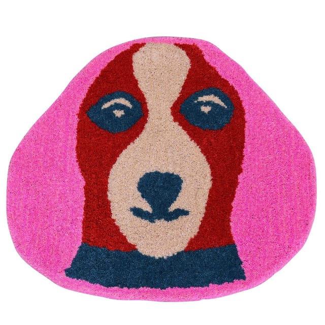 Dog shaped door clearance mat