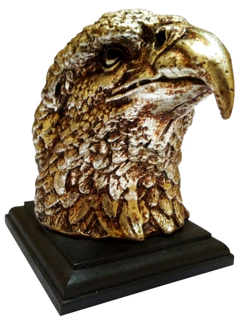 Resin Showpiece Majestic Eagle Hawk: Decor Statue (11649)