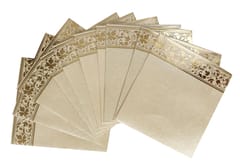 Paper Envelopes 'Festive Joy': Pack Of 10 For Letters Notes Greeting Cards Or Shagun Money Gift, 4*3.5 inches (12440H)