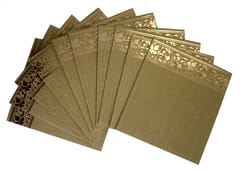 Paper Envelopes 'Celebrations': Pack Of 10 For Letters Notes Greeting Cards Or Shagun Money Gift, 4*3.5 inches (12440G)