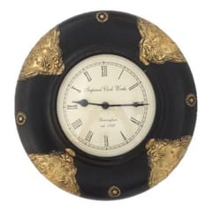 Vintage brass ornated clock clock20