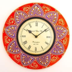 Cone Artwork Wooden Clock "Tradition" clock02