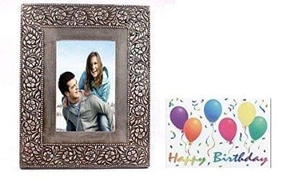 Birthday gift Personalised photo frame birthday card