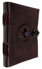 Leather Diary / Journal / Notebook with Handmade Paper for Corporate Gift or Personal Memoir: Ancient Stone (10155)
