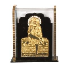 Hindu Religious Sai Baba Showpiece for Car dashboard, Home Temple, Shop Counter/Shelf, or Office Table (10289)