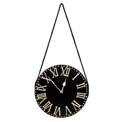 Hanging Wall Clock for contemporary rustic  decor 11X11 inch, (10284)
