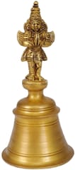 Brass Bell With Lord Hanuman & Garuda (10661)