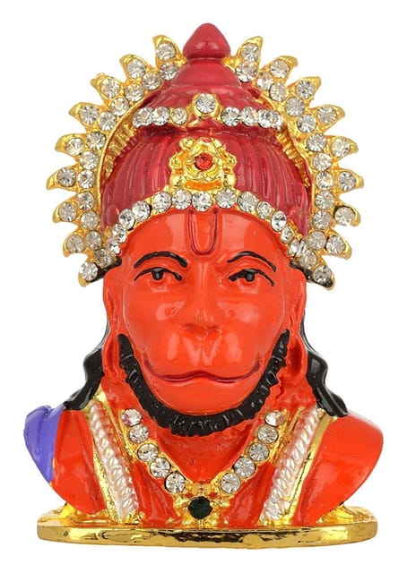 Lord Hanuman/ Bajrangbali (Hindu Religious God) Statue Idol For Home Temple, Table Top Or Car Dashboard (11028)