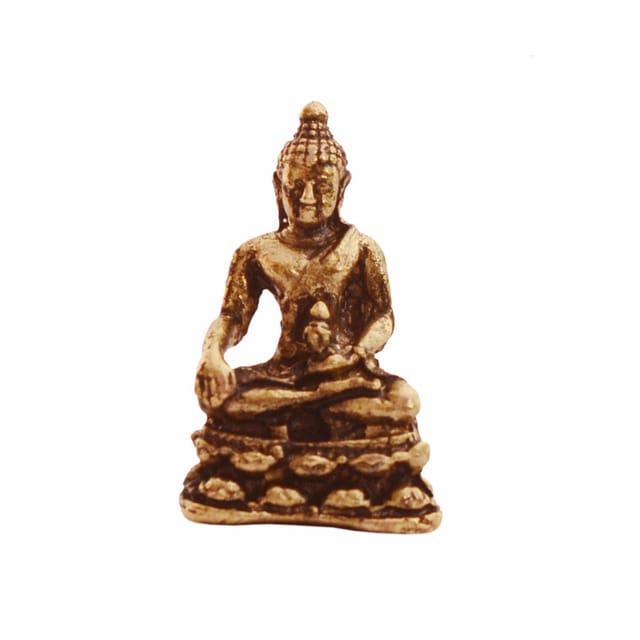 Rare Miniature Statue Meditating Buddha: Unique Collectible Gift (11164)