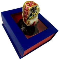 All-Occasion Religious Gift Hamper: Marble Ganesha in Designer Box (11840)