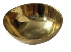 Kansa (Bronze) Ayurvedic Body Foot Sole Massager Bowl for Relaxation (12163)