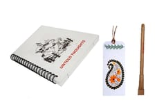 Plantable Gift Hamper: 1 Plantable Notepad, 1 Plantable Pen, 1 Plantable Bookmark Perfect gift for Corporates or Kids Parties (12690E)