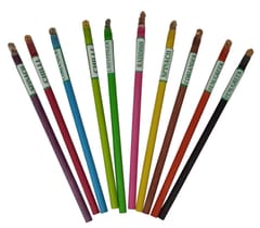 Plantable Seed Pencils 2B Extra Dark Pack Of 10: Eco Friendly Recyclable Gift, Mix Colours (12688A)