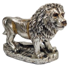 Resin Statue Majestic Lion: Collectible Figurine For Display Or Gifting (12741)
