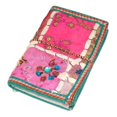 Indian Handmade Patchwork Embroidery paper Diary / Journal for Office(10215)