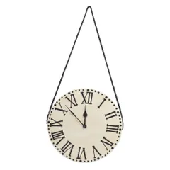 Hanging Wall Clock for contemporary rustic  decor 11X11 inch (10285)