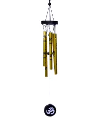 Hanging Om Feng Shui Wind Chimes for Good luck & Positive Energy (10423)